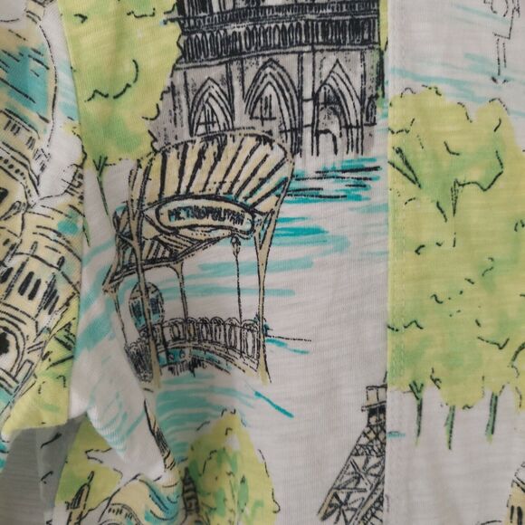 Onque Casual Zip Jacket Small Paris Lightweight Active Sporty Travel Zip up - Picture 8 of 8